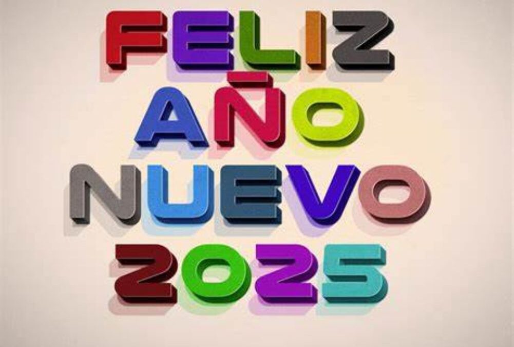 ¡Feliz año 2025!