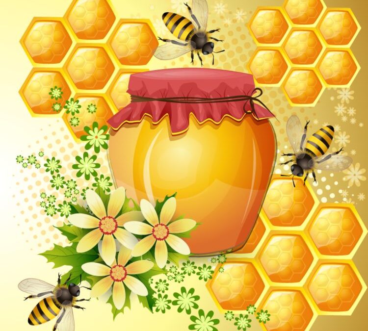 Abejas y miel