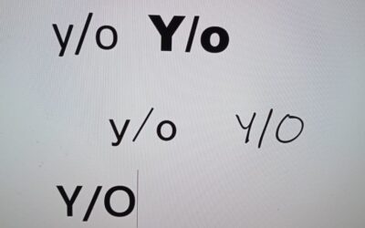 ¿Y/o? ¿Es necesario?