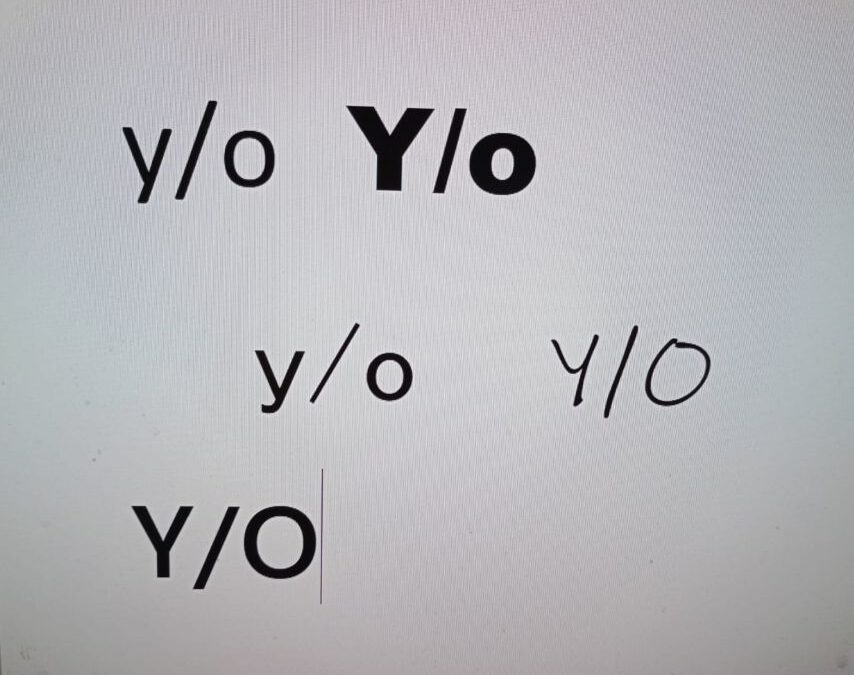 ¿Y/o? ¿Es necesario?