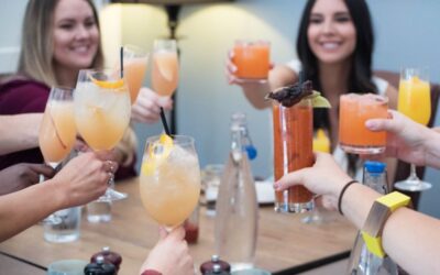 Brindis. ¿Solo con alcohol?