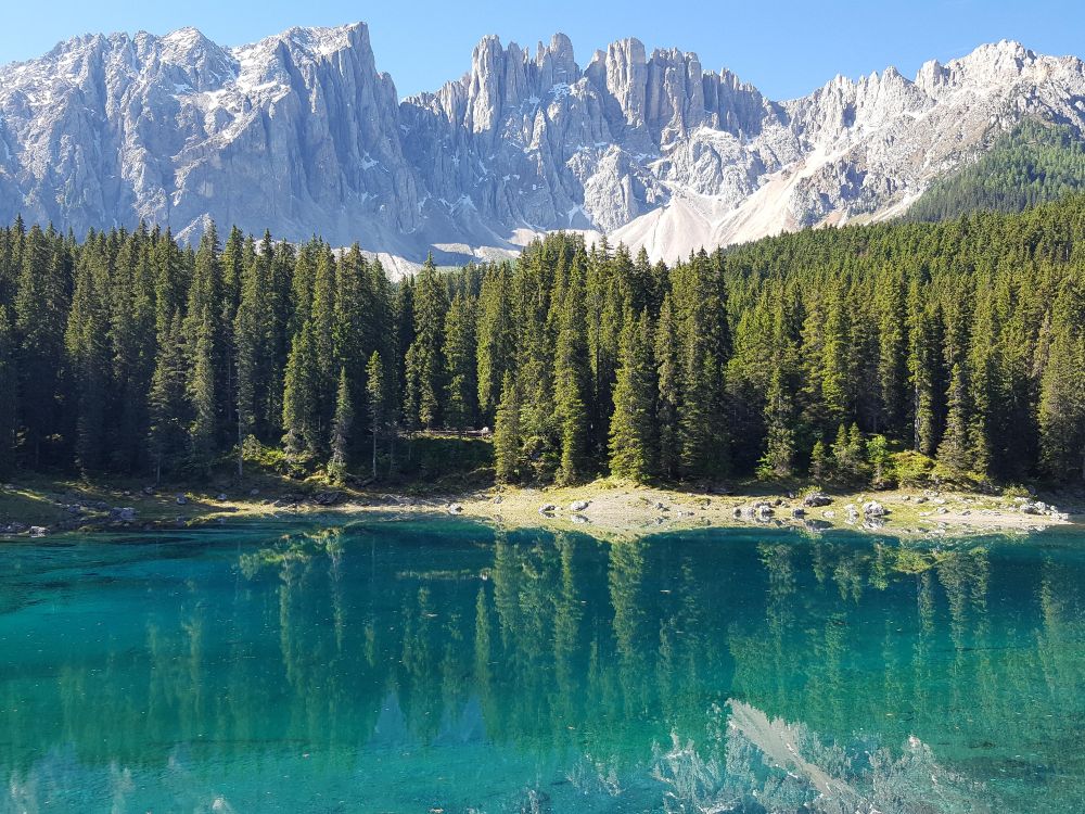 El lago Carezza