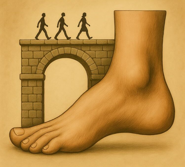 La curvatura del pie