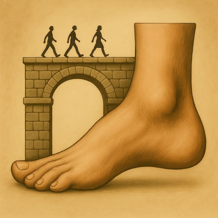 Arco del pie. ¿Para qué sirve?