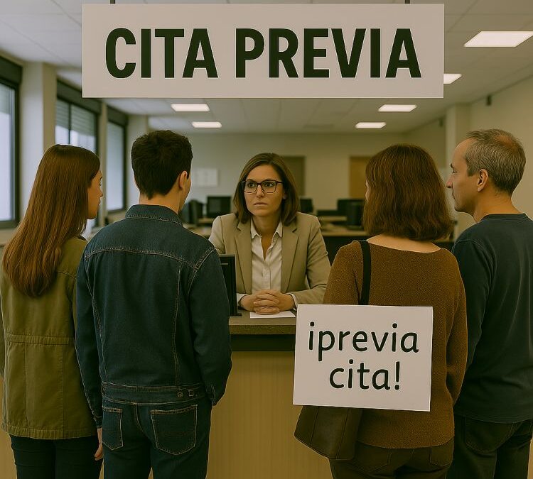 ¿Cita previa? ¡Previa cita!