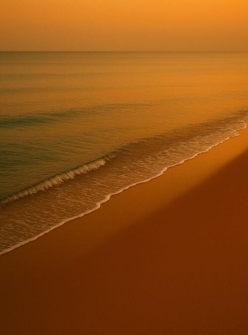 La orilla del mar