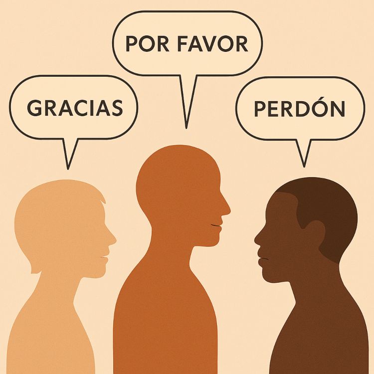 Más que palabras: por favor, perdón, gracias.