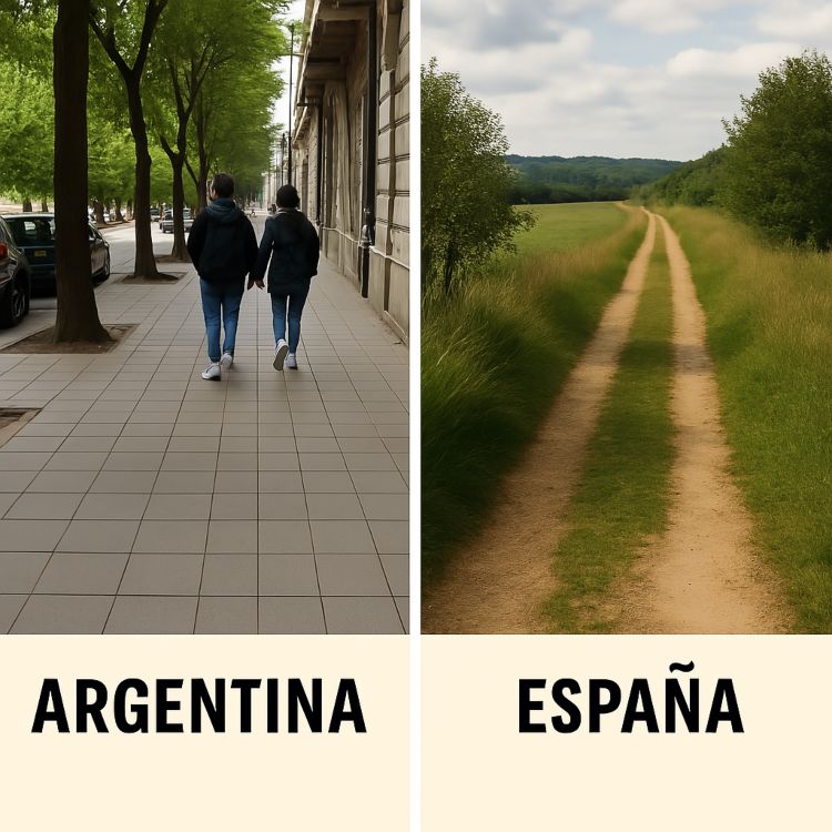 Vereda, una palabra y dos significados