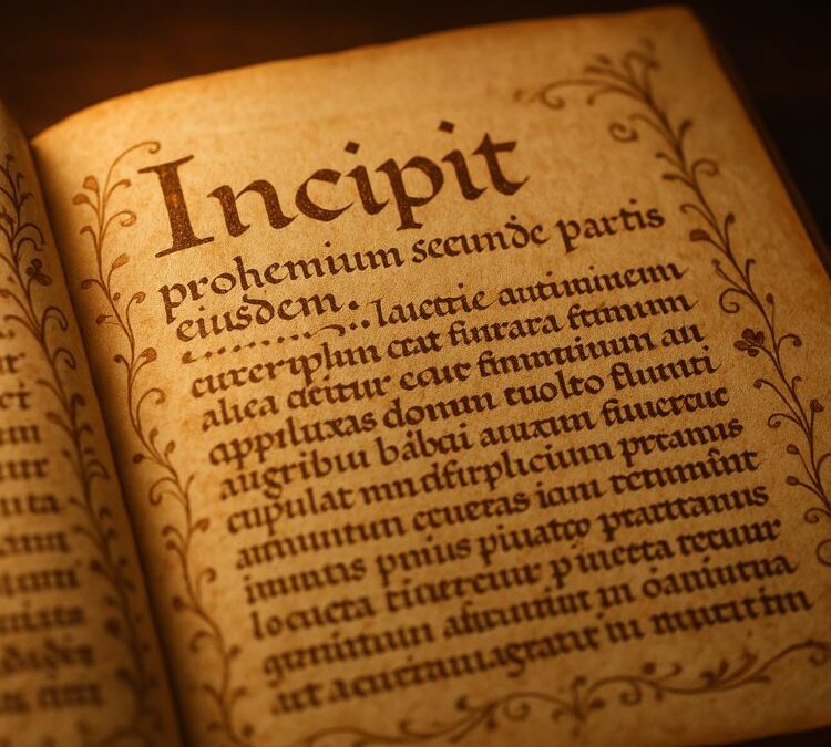 Íncipit