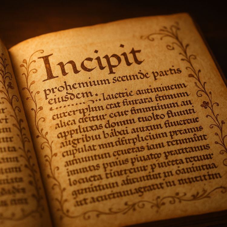 ¿Qué es el íncipit?