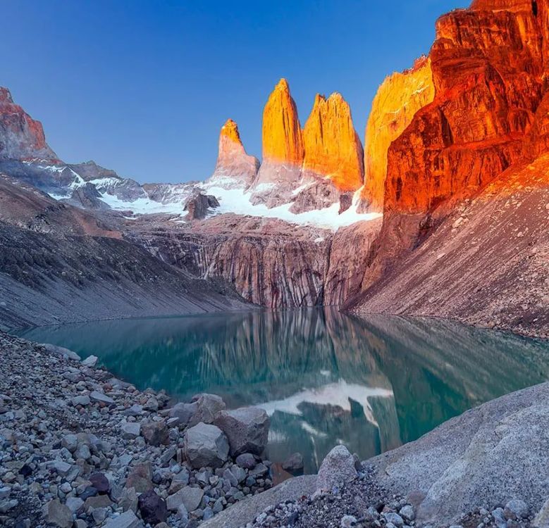 Las Torres y los Cuernos del Paine