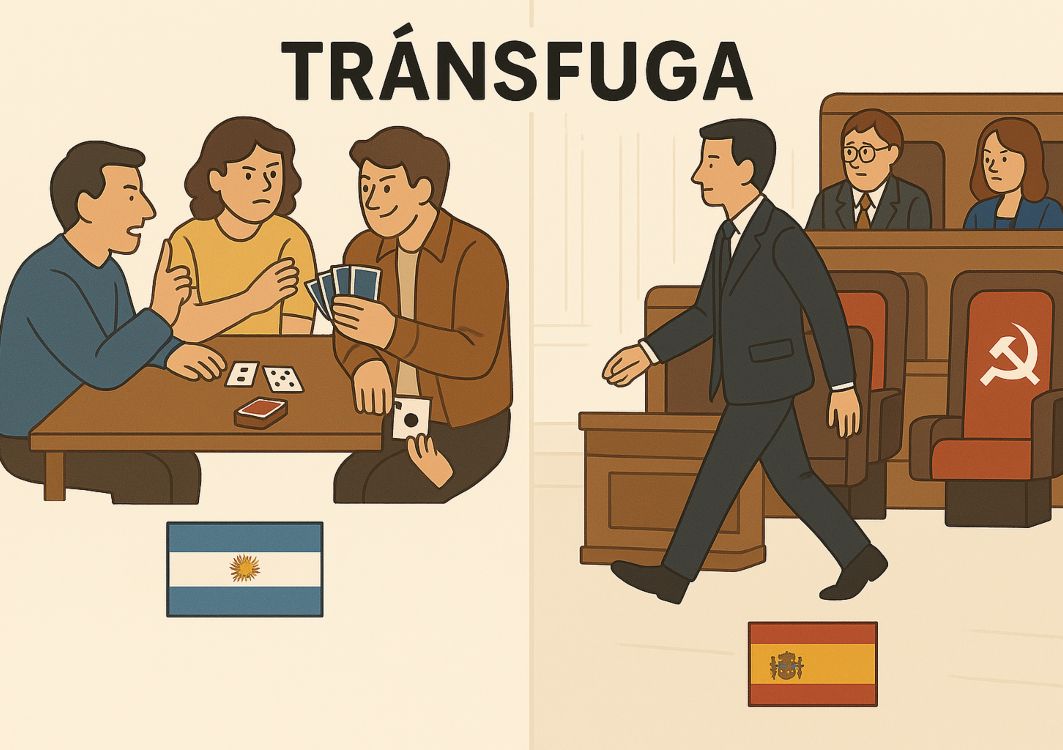 ¿Tránsfuga en España o en Argentina?
