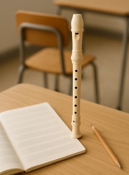 Flauta dulce escolar