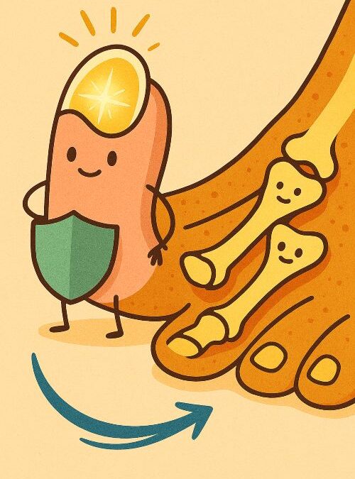 Uña del dedo pequeño del pie