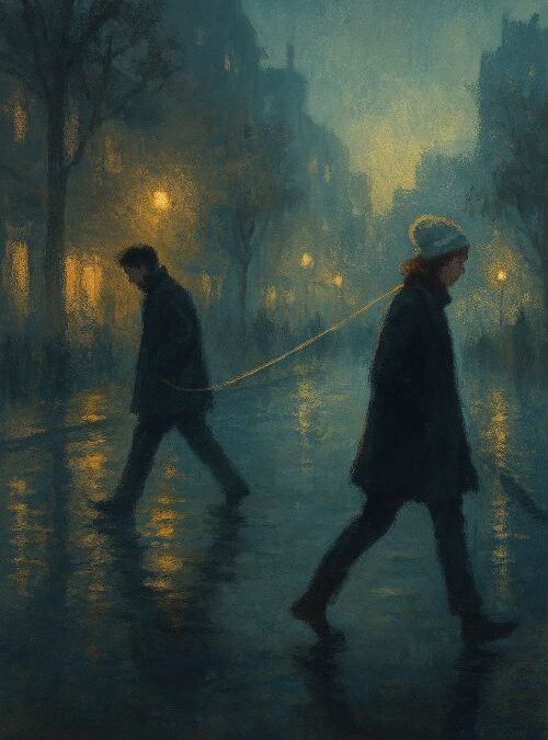 Andábamos para encontrarnos