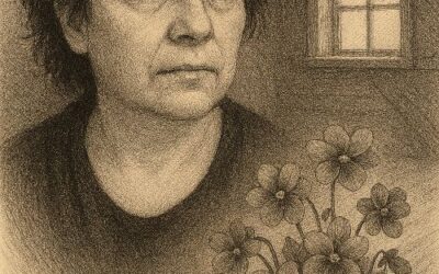 Crecen violetas en el ático