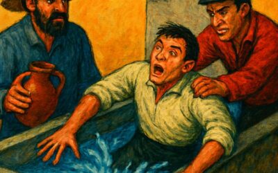 El aguador y el pilón