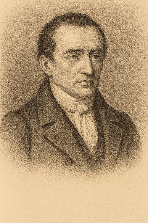 Francisco José de Caldas Retrato estilizado de Francisco José de Caldas en busto académico, con atuendo ilustrado y fondo neutro