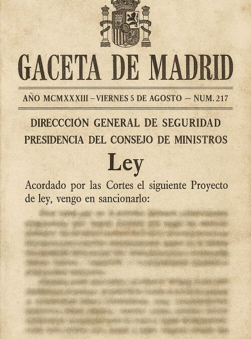 Ley de Vagos y Maleantes