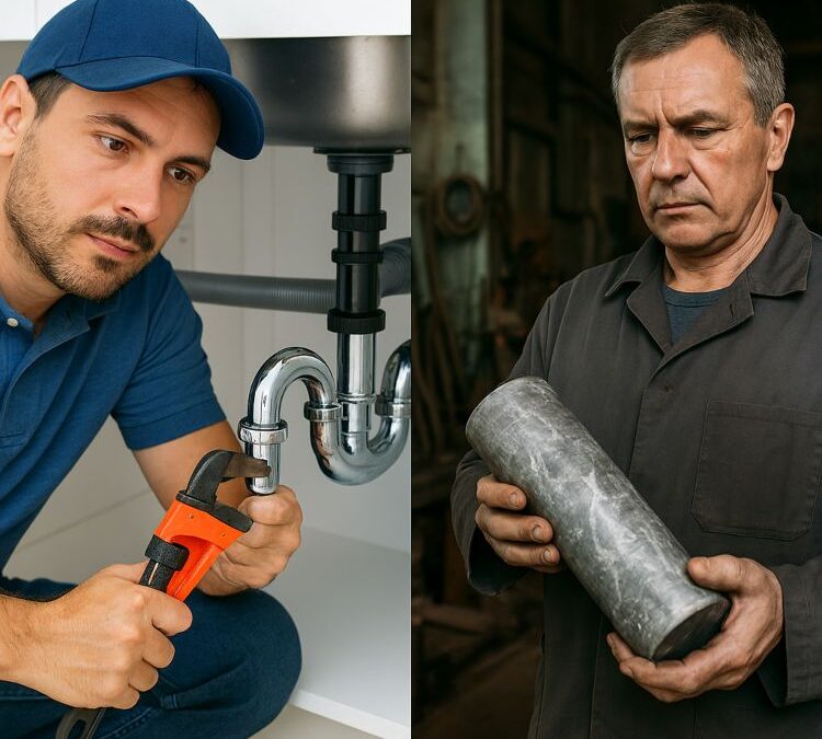 Plomero: agua o plomo