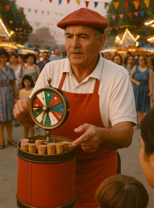 Barquillero, oficio crujiente