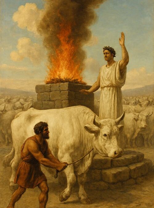 Hecatombe de 100 bueyes