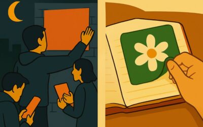 Pegatina: ¿militancia o adhesivo?