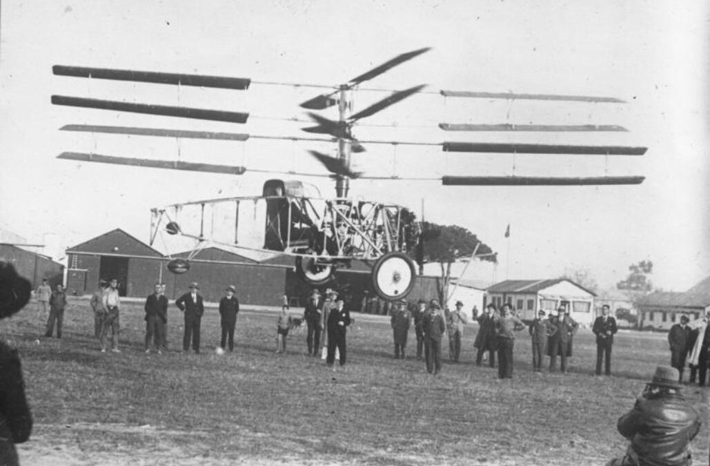 Pateras Pescara: el vuelo vertical