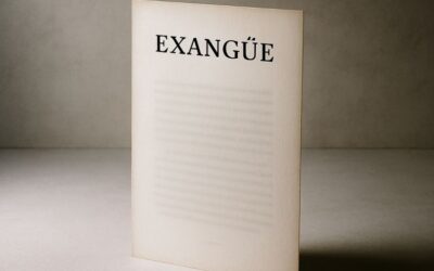 Exangüe, ni sangre ni fuerza