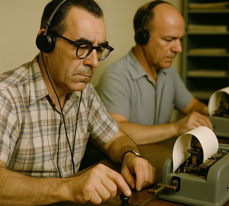 La destreza del telegrafista