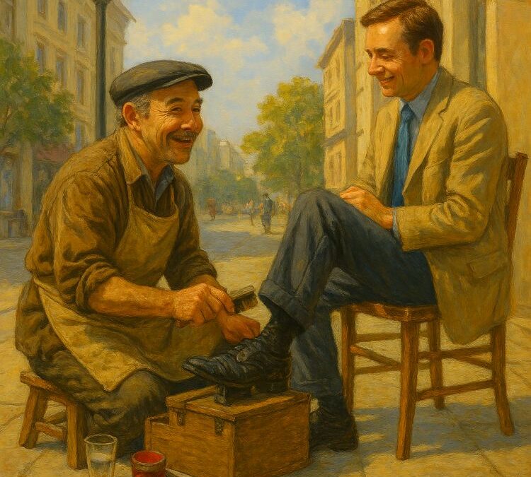 Limpiabotas: a ras de suelo