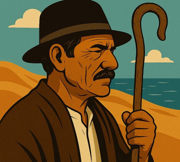 Majoreros, tallados por el viento